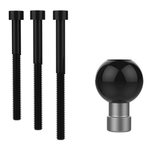 RAM základna se středovým otvorem pro šrouby M8, kulovým kloubem 1'' a šrouby