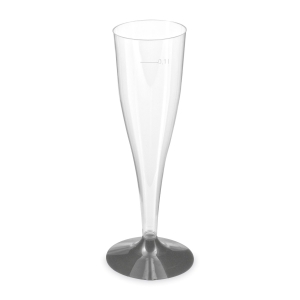 POHÁREK NA SEKT 0,1 L,ČERNÁ NOHA,20KS