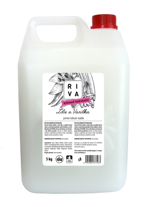 RIVA Creme - tekuté mýdlo, hydratační, 5