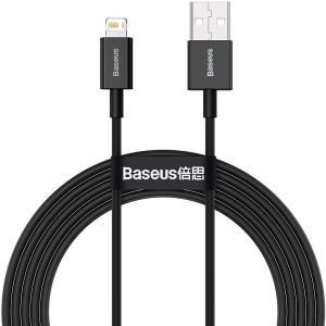 Baseus Superior Series rychlonabíjecí kabel USB/Lightning 2.4A 2m černá