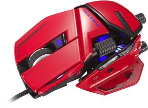 Mad Catz herní optická myš R.A.T. 8+ ADV červená