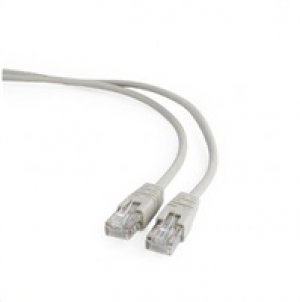 GEMBIRD kabel patchcord Cat5e UTP 3m, šedý