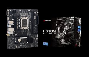 BIOSTAR ,INTEL H610, Socket 1700, uATX, GbE LAN