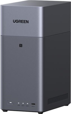 UGREEN NASync DH2300 (2x4C/RockchipA76+A55/2,2GHz/4GBRAM/2xSATA/1xGbE/2xUSB3.2/1xUSB-C/HDMI)