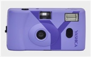YASHICA MF-1 Snapshot Art Camera (Lavender) - analogový fotoaparát