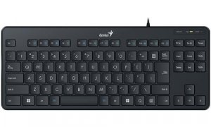 Genius LuxeMate 110/Drátová USB/CZSK-Layout/Černá