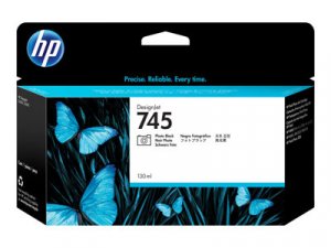 Náplň HP č.745, F9J98A (130ml) foto černá 