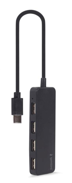 GEMBIRD hub, 4-port USB 3.1 (Gen 1), Type-C