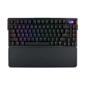 ASUS Klávesnice ROG Azoth Extreme, Mechanická, Bezdrátová BT, RF 2.4GHz, US, černá