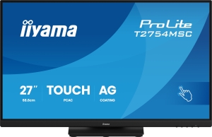 27'' iiyama T2754MSC-B2AG: IPS,FHD,AG,10P,HDMI,repr