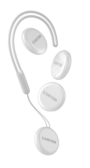CANYON smart tag ONTAG 1 iOS 4 ks Sada, White