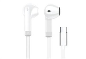 WG - Sluchátka s konektorem Type-C, Vortex Vibe, drátové, white