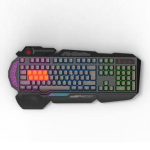 A4tech Bloody B318 podsvícená herní klávesnice, USB, CZ