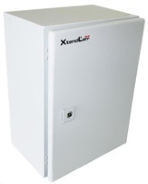 XtendLan 19" univerzální rozvaděč s montážní deskou, krytí IP66, šířka 300mm, hloubka 210mm, výška 400mm, šedý