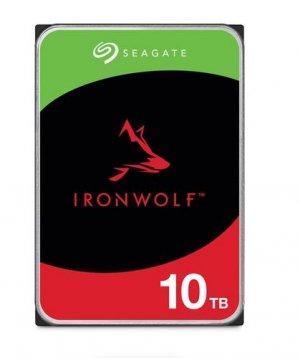 SEAGATE ST10000VN000 hdd IronWolf 10TB CMR 7200rpm 256MB NAS HDD 24x7 1-8bay 210MB/s 3.5 RAID NAS SATA3-6Gbps