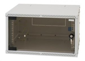 TRITON 19" jednodílný rozvaděč 9U/400mm, černý, rozložený flatpack