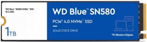 WD BLUE SSD NVMe 1TB PCIe SN580,Gen4 , (R:4150, W:4150MB/s)