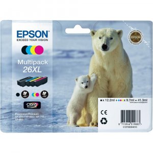 Náplň Epson 26XL, C13T26364010 CMYK multipack