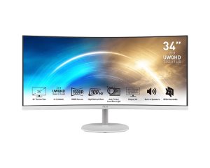 MSI/PRO MP341CQW/34''/VA/3440x1440/100Hz/1ms/White/2R