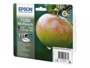 Náplň Epson C13T12954022 (L) CMYK multipack blistr s RF / akustickým alarmem