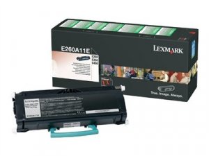 Toner Lexmark E260A11E černý