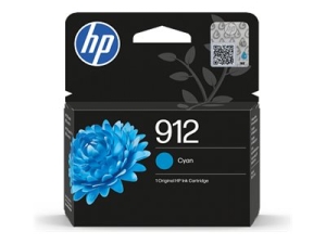 HP 912 - 4 ml - azurová - originální - Officejet - inkoustová cartridge - pro Officejet 8010, 8010e, 8012, 8014, 8015; Officejet Pro 8020, 8022, 8023, 8024, 8025