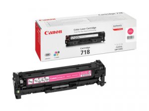 Toner CANON CRG-718 purpurový (2 900 stran)