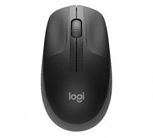 Logitech M190/Kancelářská/Optická/Bezdrátová USB/Černá