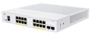 Cisco switch CBS250-16P-2G (16xGbE,2xSFP,16xPoE+,120W,fanless) - REFRESH
