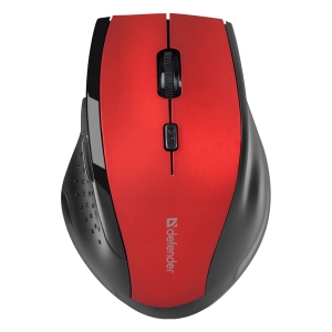 Myš Defender Accura MM-365 černo-červená