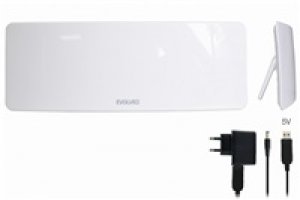 EVOLVEO XANY 1 LTE 230/5V, 50dBi aktivní pokojová anténa DVB-T/T2, LTE filtr