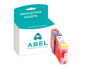 Náplň ABEL CLI-8 žlutá pro tiskárny CANON (420 stran)