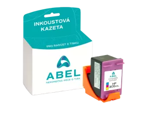 Náplň ABEL No.305XXL, 3YM63AE barevná pro tiskárny HP (450 stran)