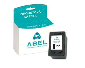 Náplň ABEL No.27, C8727A černá pro tiskárny HP (19 ml)