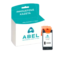 Náplň ABEL No.339, C8767EE černá pro tiskárny HP (21 ml)