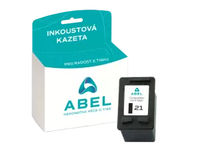 Náplň ABEL No.21XL, C9351CE černá pro tiskárny HP (19 ml)