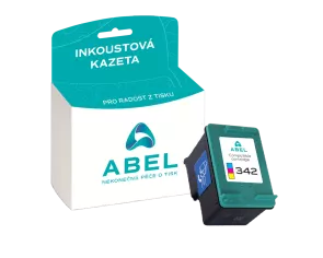 Náplň ABEL No.342, C9361EE barevná pro tiskárny HP (5 ml)