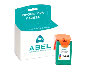 Náplň ABEL No.344, C9363EE barevná pro tiskárny HP (14 ml)