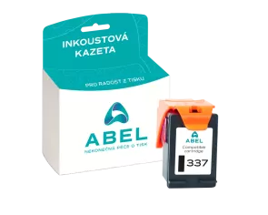 Náplň ABEL No.337, C9364EE černá pro tiskárny HP (11 ml)