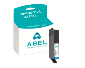 Náplň ABEL No.364XL, CB323EE azurová pro tiskárny HP (750 stran)