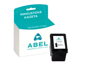 Náplň ABEL No.300XL, CC641EE černá pro tiskárny HP (12 ml)