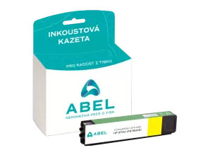 Náplň ABEL No.973X, F6T83AE žlutá pro tiskárny HP (7 000 stran)