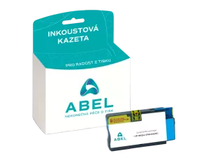 Náplň ABEL No.953XL, F6U16AE azurová pro tiskárny HP (1 600 stran)