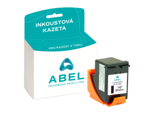 Náplň ABEL HP 302XL, F6U68AE černá pro tiskárny HP (480 stran)