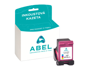 Náplň ABEL No.303XXL, T6N03AE color pro tiskárny HP (590 stran )