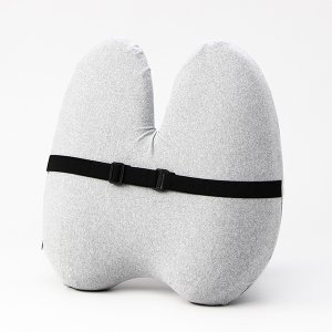 Powerton ERGO CUSHY Set bederní opěrky a podsedáku, šedý