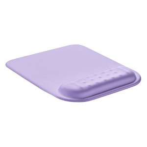 Powerton ERGO PASTEL EDITION Podložka pod myš a zápěstí z paměťové pěny, fialová