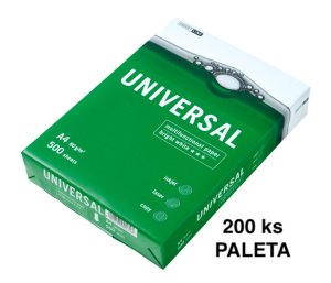 Papír xerografický A4 80g UNIVERSAL B - Smartline 200 ks paleta