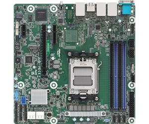 ASRock Rack B650D4U AM5, 4x DDR5 ECC, 4x SATA, 1x M.2(2280), 3x PCIe, 2x10Gb+2x 1Gb, IPMI