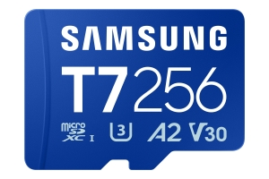 Samsung micro SD karta T7 -  256GB + USB adaptér